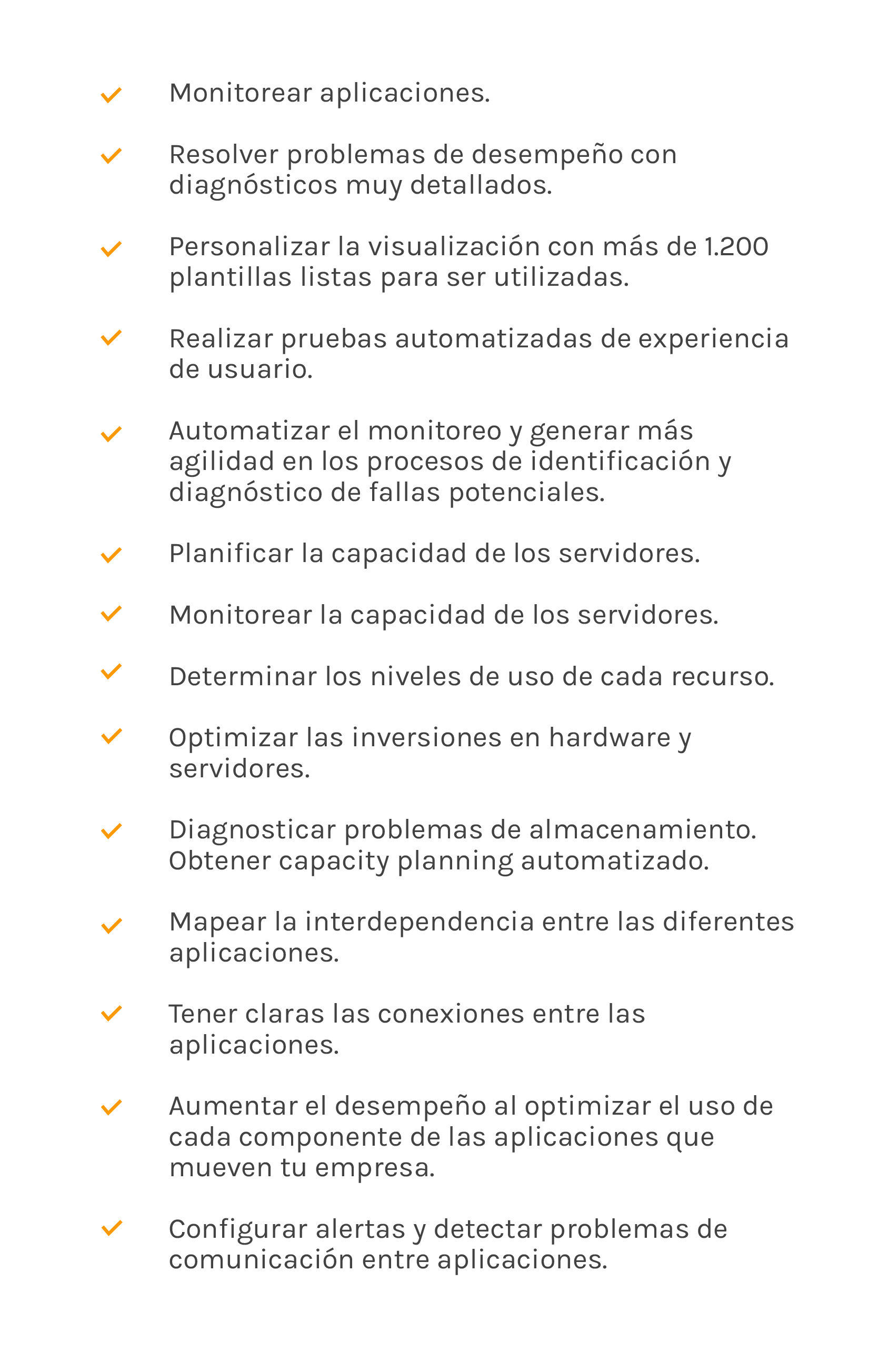 monitoreo de aplicaciones