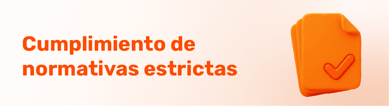 Ícono de documentos aprobados en 3D, simbolizando el cumplimiento de normativas estrictas en el sector financiero.