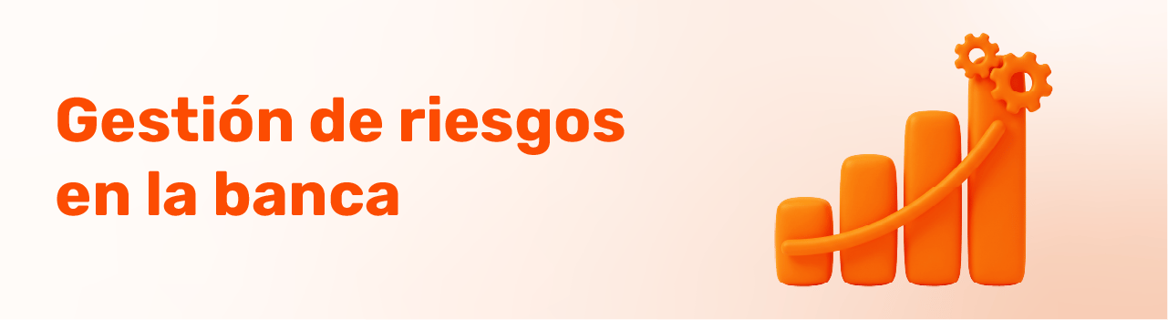 Gráfico de crecimiento con engranajes, representando el mapa de ruta para la gestión de riesgos TI bancaria.