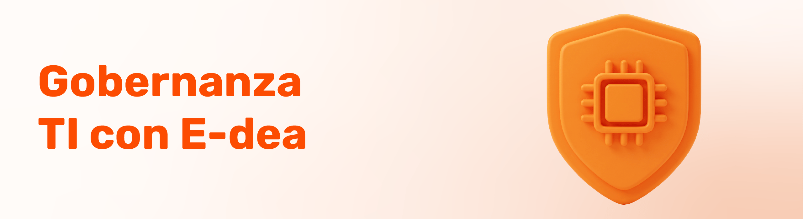 Gobernanza TI con E-dea