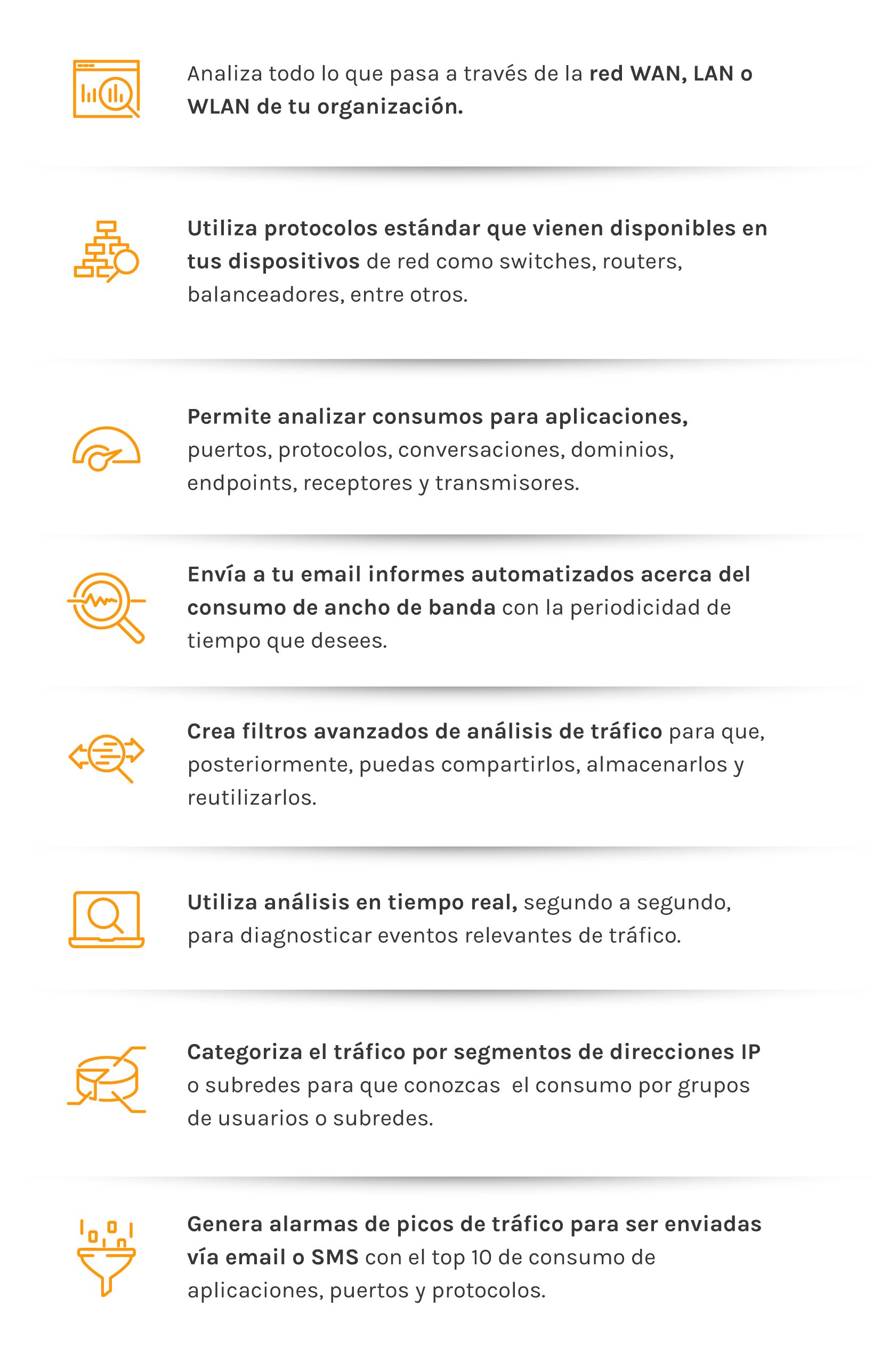 monitorear tráfico de red