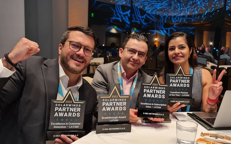 Ganadores SolarWinds Partner Awards