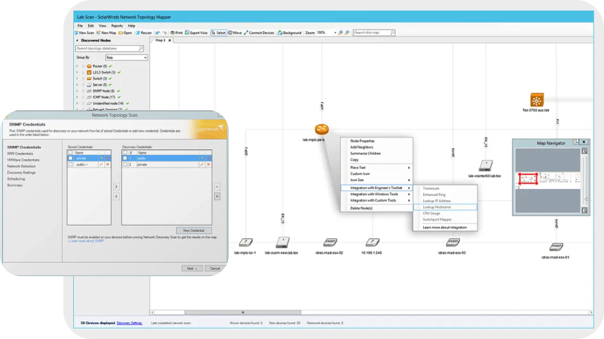 SolarWinds Network Topology Mapper