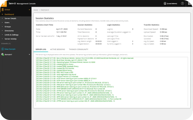 Serv-U_FTP_Server_-_Tree_Menu_Tab_4_Image 1