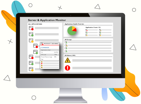 SolarWinds Server & Application Monitor para monitorear aplicaciones